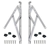UPVC Universale Finestra Cerniera Kit Doppio Vetro Friction Stay PVC 13mm 17mm Pila 30,5 cm Acciaio Inox Non Mani