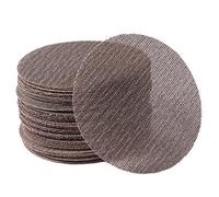 UPWOOD 50PCS 125mm Dischi Abrasivi a Rete 80 Grit Hook & Loop, Carta Abrasiva Antibloccaggio per Levigatura Senza Polvere, Ideale per Carrozzeria, Legno, Metallo, Plastica, Vernice