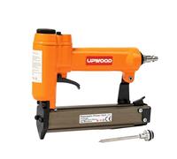 UPWOOD P625 - Chiodatrice pneumatica senza testa calibro 23, lunghezza gamba da 1/2 pollici a 1 pollice, micro puntatrice ad aria per mobili, armadi, decorazione d'interni
