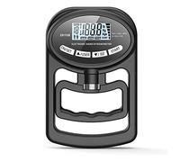 Upxiang 265 lbs / 120 kg, dinamometro mano Strength Trainer-Electronic Hand Grip Strength Tester Grip Strengthener,Nero