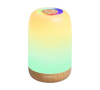 UPXNBOR Luce Notturna LED, Lampada da Comodino Touch Dimmerabile con 256 Colori RGB, 5 Livelli di Luminosità, Timer, Gancio per Appendere, Ricaricabile USB, Portatile per Camera da Letto e Bambini
