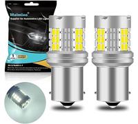 UPXSXT 2Pcs 1156 BA15S P21W luce retromarcia led Lampadina, 12-24V 30SMD Bianco Lampadina LED Impermeabile super luminoso