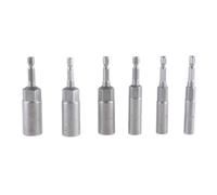 Uqezagpa 1/4 "Shank Hexagon Nut Driver Wing Nut Driver Socket 5.5-19mm Slot Wing Nut Drill Bits Socket per viti a occhiello Gancio