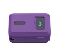 Uqezagpa 1. Custodia in silicone antiurto per S1 45 W 10000 MAH protezione di potere mobile antigraffio custodia flessibile da viaggio viola