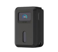 Uqezagpa 1. Custodia in silicone antiurto per S1 45 W 10000 MAH protezione di potere mobile antigraffio custodia flessibile da viaggio nera
