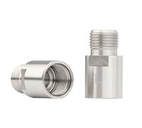 Uqezagpa 1 paio di estensori per pedali per biciclette bulloni di estensione per pedali distanziatori di ricambio distanziatore esteso accessori per ciclismo estensioni bulloni distanziatori