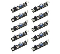 Uqezagpa 10pcs KY033 Line Tracking Sensoring Module Based TCRT5000 Sencoring Per Progetti Elettronici E Rilevamento Ostacoli Modulo di Rilevamento Ostacoli