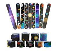 Uqezagpa 1Set Spazio Schiaffo Bracciali Esterno Forniture per Feste Giocattoli Snap Premi per Studenti di Classe Giocattoli per Bambini Decorazioni Camera Dei Compleanni Borse Prescolare