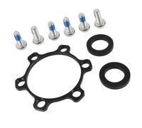 Uqezagpa 2 Kit adattatore per mozzo per bici da strada Attraverso distanziali di conversione Guarnizioni Mozzi Refit Biciclette Rondelle Assi Guarnizioni Kit di conversione Leghe di alluminio