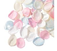 Uqezagpa 2000Pcs Simulato Seta Petalo di Rosa Panno Realistico Per Matrimonio Disposizioni Floreali Baby Shower Decorazione Del Partito Realistico Panno Rosa Bulk