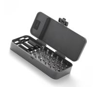 Uqezagpa 24 in 1 Set di cacciaviti a cricchetto magnetici multipli con manico a T adatto per riparazioni domestiche elettroniche