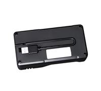 Uqezagpa 2Bay - Adattatore di ricarica per batteria da 3,7 V per batterie 18650, 26650, 14500, 10440, 16340, 21700, 18500