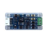 Uqezagpa 3.3/5V a RS485 Serialed Isolamento Converter Board Con Ampia Compatibilità E 5V/3.3V Scheda Modulo Isolamento Opzionale