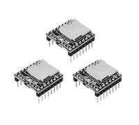 Uqezagpa 3Pcs Piccolo Modulo per Dfplayer Piccola Scheda di Sviluppo Piccolo Lettore MP3 Scheda U Disk Board Sound Voice Module