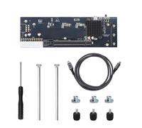 Uqezagpa 40Gbps Efficiente USB Tipo C Dock Station GPU Esterna Supporta RTX3060 e GTX1060 Installazione Rapida con Staffa Alloggiamento GPU Esterno