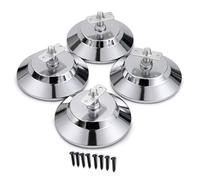 Uqezagpa 4Pcs Tavolo Da Biliardo Livellatore Gamba Tavolo Da Biliardo Gamba Livellamento Piedi Regolabili Per PingPong Calcio Biliardo Livellatori