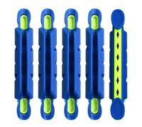 Uqezagpa 5 pezzi da pesca avvolgitore linea avvolgimento linea asta bobina supporto avvolgimento clip piastra avvolgimento piastra organizzatori stoccaggio