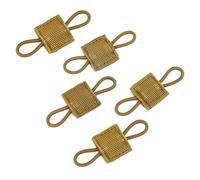 Uqezagpa 5pcs Nylon Antenne Stabilizzatori Clip Staccabile Gilet Zaini Fibbie Per Vari Ambienti Resistente Alle Condizioni Meteo Clip
