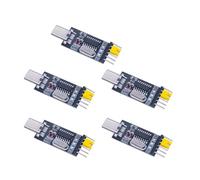 Uqezagpa 5Pcs Tipo C Porta A Seriali Porta Telefono USB A Seriali CH340G Modulo Per La Programmazione Debug Scarica Modulo di Comunicazione