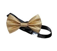 Uqezagpa Abbigliamento da festa da uomo Paillettes Fiocchi Cravatta Studente Sposi Unico Cravatta Camicia Abbellimento Per L'usura Del Partito E Celebrazioni Color, 1048 oro chiaro, Taglia unica