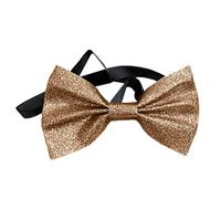 Uqezagpa Abbigliamento da festa da uomo Paillettes Fiocchi Cravatta Studente Sposi Unico Cravatta Camicia Abbellimento Per L'usura Del Partito E Celebrazioni Color, 1048 oro rosa, Taglia unica