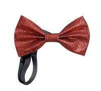 Uqezagpa Abbigliamento da festa da uomo Paillettes Fiocchi Cravatta Studente Sposi Unico Cravatta Camicia Abbellimento Per L'usura Del Partito E Celebrazioni Color, 1048 rosso, Taglia unica
