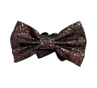 Uqezagpa Abbigliamento da festa da uomo Paillettes Fiocchi Cravatta Studente Sposi Unico Cravatta Camicia Abbellimento Per L'usura Del Partito E Celebrazioni Color, 0240 marrone, Taglia unica