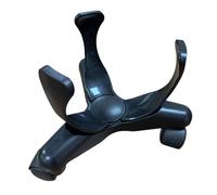 Uqezagpa ABS Basket Dribbling Assistant rafforza metodi alternativi e dietro la schiena utilizzando stabile Base Design Montaggio rapido Basket Drill Tool