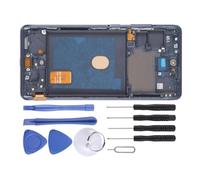 Uqezagpa Accuratezza Progettato LCD Touch Panel Con Telaio Rinforzato Disegni Antiurto Facile Riparazione Tool Set Per -G780 Forte Schermo Assembly Set