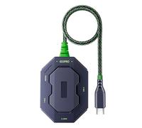 Uqezagpa Adattatore audio 4 in 1, auricolari USB C e vari dispositivi con cavo da 70 cm, funzione multipla per ufficio e casa