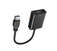 Uqezagpa Adattatore da USB 3.0 a video 1080P per uscita video e audio ad alta definizione con spine