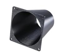 Uqezagpa Adattatore da ventola a condotto da 8 x 8 cm, ugello circolare da 45 mm per flussi d'aria efficienti, connettori di sfiato per ventole di scarico e raffreddamento ugello ventola di