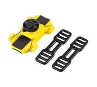Uqezagpa Adattatore per montaggio bottiglia d'acqua per biciclette Benda in silicone Kettle Cage Strap Reggisella Telaio Forcella Installa Adattatore Supporto Biciclette Cinghia per bottiglia d'acqua