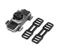 Uqezagpa Adattatore per montaggio bottiglia d'acqua per biciclette Benda in silicone Kettle Cage Strap Reggisella Telaio Forcella Installa Adattatore Supporto Biciclette Cinghia per bottiglia d'acqua