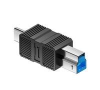 Uqezagpa Adattatore per stampante USB3.0 con porta quadrata USB B maschio a USB/tipo C, convertitore di estensione per hard disk