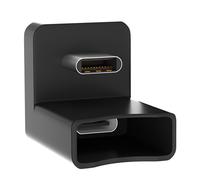 Uqezagpa Adattatore USB C a 90 gradi USB C maschio a femmina connettore prolunga ad angolo retto per ricarica rapida e trasferimento dati convertitore di ricarica rapida