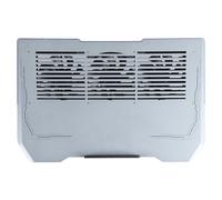 Uqezagpa Alluminio Laptop Cooling Pad Dispositivi di raffreddamento Del Computer Portatile Per Notebook Gaming Fan Stand Stabile Regolabile Con USB/USB C Porta LED Gaming Coolers
