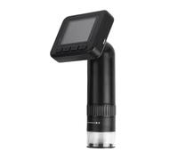 Uqezagpa Alto chiaramente microscopio digitale per riparazione ed ispezione di elettronica con ingrandimento regolabile e LED