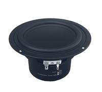 Uqezagpa Altoparlanti bassi da 5,25 pollici Subwoofer 4Ohm ad alta potenza per gli appassionati di musica e film Accessori per altoparlanti Bass Sound