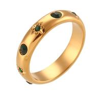 Uqezagpa Anelli in metallo con design alla moda anelli delicati unici gioielli regalo per donne alla moda eleganti, 9 5/8, come descritto, come descritto
