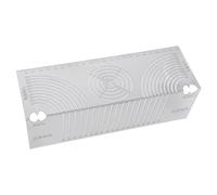 Uqezagpa Angoli Archi Marcatura Strumento Precisioni Lineari Regolabili Archi Doppio Scopo Scribers Tubi in Acciaio Quadrato Bend Marcatura