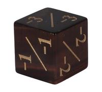 Uqezagpa Artisanal Crystal Preciousstone Play Die with Against Scratch Face Esemplare per Strategy Board Concorsi e Artistico Display Personalizzato Gioco Antiquariato