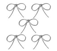 Uqezagpa Assortimento di 10/5 decorazioni in metallo a forma di farfalla, delicato fiocco, accessorio essenziale per gli appassionati di ciondoli, New bow 2, come descritto, come descritto
