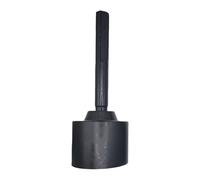 Uqezagpa Asta di terra Driver Heavy Duty Messa a terra Asta di messa a terra in acciaio Drill Bit Driver Resistente all'usura Ground Rod Bit per Rotary