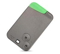 Uqezagpa Auto programmabile a 2 pulsanti con chip PCF7947 e telecomando di ricambio di frequenza 433 MHz adatto per veicoli ABS+sostituzione del metallo