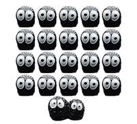 Uqezagpa Automotive Black Coal Car Decoration Funny Center Console Dashboard Decors Adesivo Sprites Ornamento Nero Carbone Decorazione Auto Adesivo Carino Fuliggine Sprites Ornamento Divertente Centro