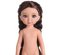 Uqezagpa Bambola Smaltata da 12 Pollici con Texture Realistica della Pelle E Materiali Sicuri per I Bambini Giochi Ruolo Interattivi Giochi Finzione con La Bambola