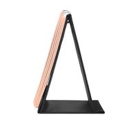 Uqezagpa Banco di mostra robusto di Pin della spilla del feltro con la vetrina da tavolo di risparmio di spazio di progettazione rotante per i gioielli, 20x27cm, Feltro