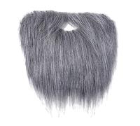 Uqezagpa Barbe finte Costume Barba Vecchio Baffi Costume Halloween Divertente Barba Accessori Per Capelli Facciali Per Cosplay Party Accessori Per Capelli Facciali
