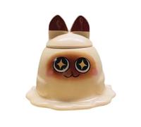 Uqezagpa Bella tazza per latte mattutino per amanti tazze da caffè ragazze donne Natale compleanno tazza da caffè tazza da caffè con coperchio animale tazza da caffè per moglie